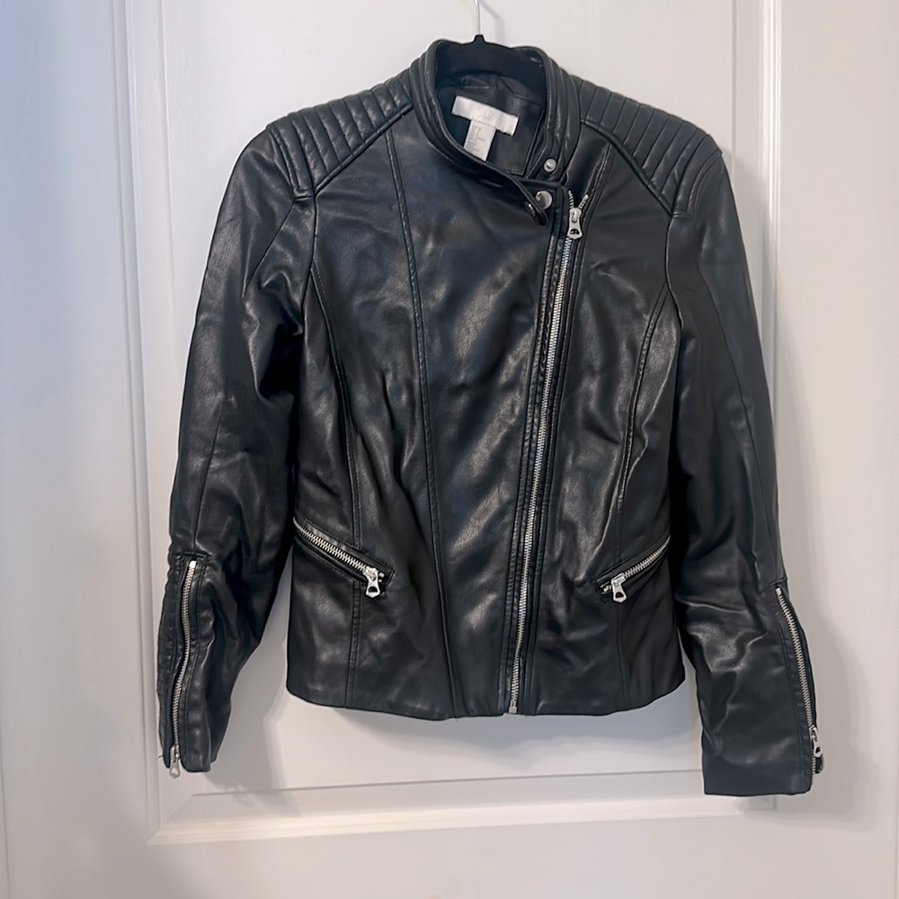 Faux Leather Jacket